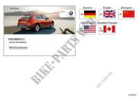Brief instructions E84 without iDrive for BMW X1 20d ed 2011
