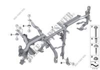 Carrier instrument panel for BMW X1 20iX 2014