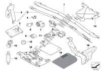 Diverse small parts for BMW Z4 23i 2008