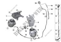Engine Suspension for BMW 525d 2016