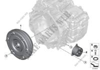 GA8F22AW torque converter/oil cooler for BMW X1 18d 2014
