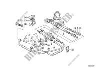 Levelling device/tubing front for BMW 535i 1987