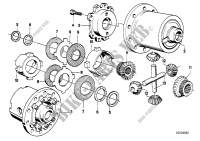 Limited slip diff.unit single parts for BMW 745i 1985