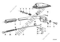 Parking brake/control for BMW 728iS 1982