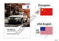 Quick reference card F25 for BMW X3 20i 2013