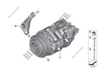 RP air conditioning compressor for BMW M760LiX 2016