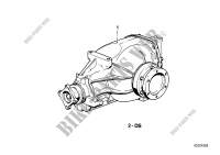 Rear axle drive for BMW 520i 1986