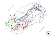 Repair cable main cable harness for BMW X6 35iX 2014