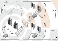 Service kit, brake pads / Value Line for BMW M550dX 2012