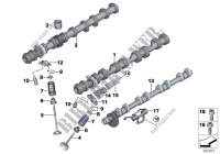 Valve timing gear for BMW X6 M 2013