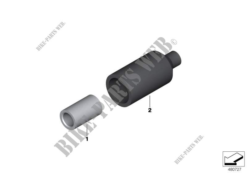Parallel connector for BMW X6 35iX 2014
