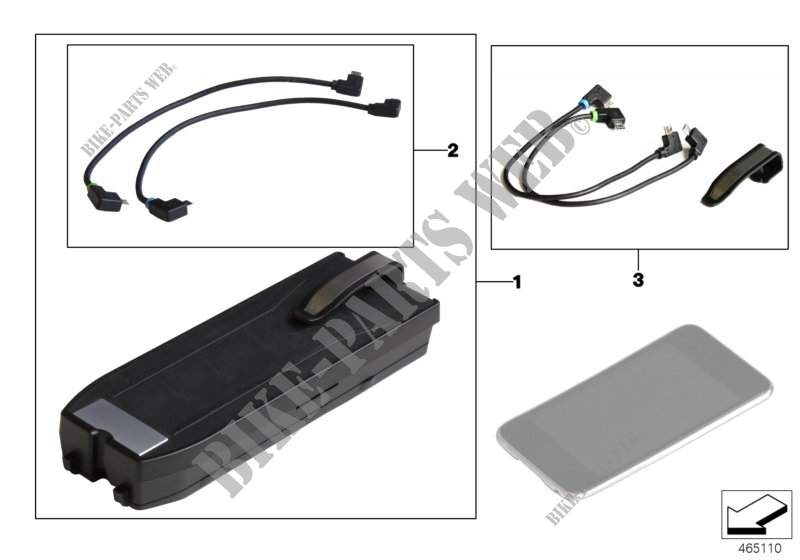 Snap in adapter Universal for BMW X6 35iX 2014