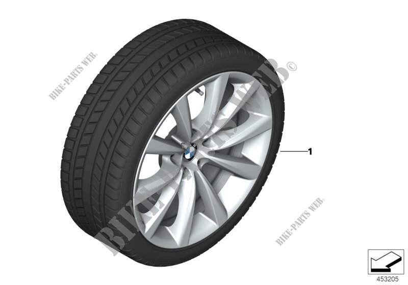Winter wheel with tyre V spoke 642   18