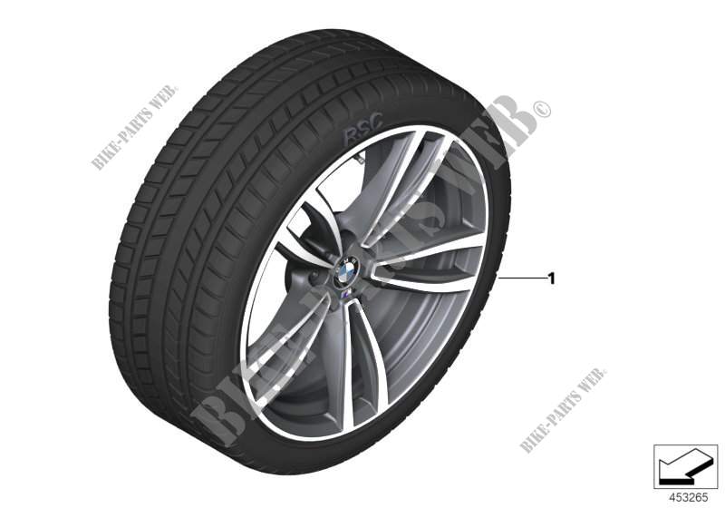 Wint.wheel w.tyre M dble sp. 647M   19