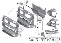 Air duct for BMW X5 4.8i 2006