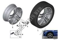 BMW LM wheel M double spoke 570M  18