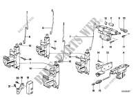 Central locking system for BMW 728iS 1982