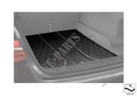 Luggage compartment floor mat Exclusive for BMW 740Li 2014
