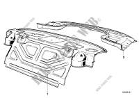 Partition trunk for BMW 728i 1979