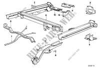 Rear floor parts for BMW 318is 1989