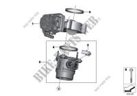 Throttle housing Assy for BMW M550dX 2016