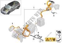Wiring harnesses, high voltage for BMW i8 2017