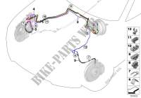 Brake pipe, front for BMW X6 35iX 2014