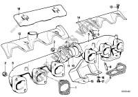 Exhaust manifold for BMW 728 1977