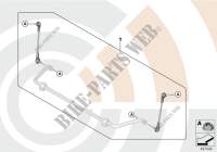 Repair kit, anti roll bar links for BMW M135i 2011