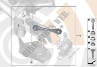 Repair kit, control arm for BMW M135i 2011