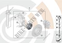 Repair kit, wheel bearing, front for BMW 335i 2011