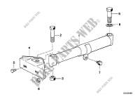 Shock absorber front for BMW 635CSi 1985