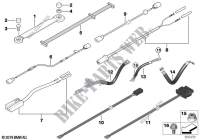 Various additional wiring sets for BMW 320d 2009